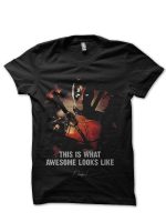 This Is What Awesome Looks Like Black T-Shirt