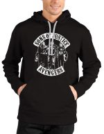 Sons Of Justice Avengers Black Hoodie