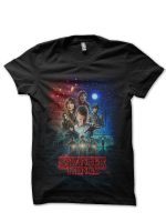 Stranger Things Black T-Shirt