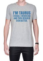Taurus Grey T-Shirt