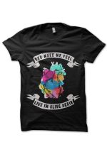 Coldplay Lyrics Black T-Shirt