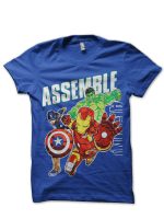 Avengers Assemble Royal Blue T-Shirt