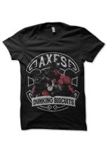 Axe Dunking Biscuits Black T-Shirt