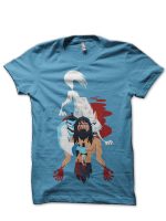 Samurai Jack Light Blue T-Shirt