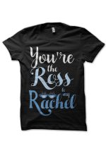 Friends. You're The Chandler To My Monica Black T-Shirt