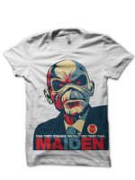 Iron Maiden Eddie White T-Shirt