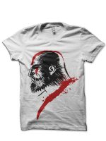 God Of War Kratos White T-Shirt