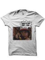 Dustin Stranger Things White T-Shirt
