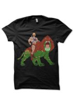 He-Man And Battle Cat T-Shirt
