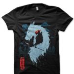 Mononoke Hime Black T-Shirt