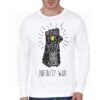 Infinity War White Full Sleeve T-Shirt