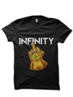 Infinity Gauntlet Black T-Shirt