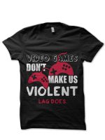 Tracks 'N Treads Gaming Black T-Shirt