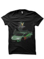 Lamborghini Logan Paul Black T-Shirt