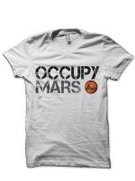 Occupy Mars White T-Shirt