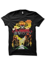 Attack on Aku Samurai Jack Black T-Shirt