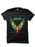 Logang Black T-Shirt