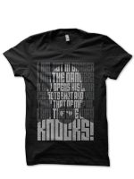 Heisenberg Is The Danger Black T-Shirt