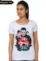 Stranger Things White Girl's T-Shirt