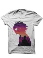 Light Silhouette - Deathnote White T-Shirt