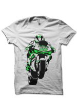 Indy Moto Gp White T-Shirt