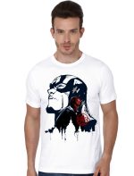 Captain America White T-Shirt