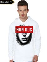 Hun Dus White Hoodie