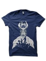 Hellboy Navy Blue T-Shirt