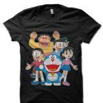 Doraemon Characters T-Shirt