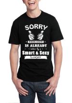Smart And Sexy Lawyer Black T-Shirt
