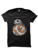 Star Wars BB-8 Black T-Shirt