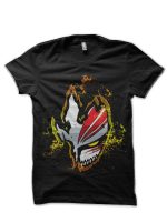 Hollow Mask Black T-Shirt