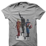 PANTHER POWER - Black Panther Grey T-Shirt
