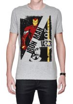 Iron Man Grey T-Shirt
