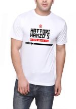Hanzo Hattori's Pure Japanese Steel Sword White T-Shirt
