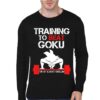 Training To Beat Goku Black T-Shirt