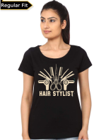 Hair Stylist Black T-Shirt