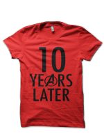 Infinity War Red T-Shirt