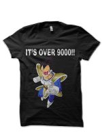 It's Over 9000 Black T-Shirt