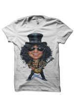Slash White T-Shirt