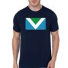 Vegan Flag Navy Blue T-Shirt