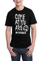Nirvana Come As You Are Black T-Shirt