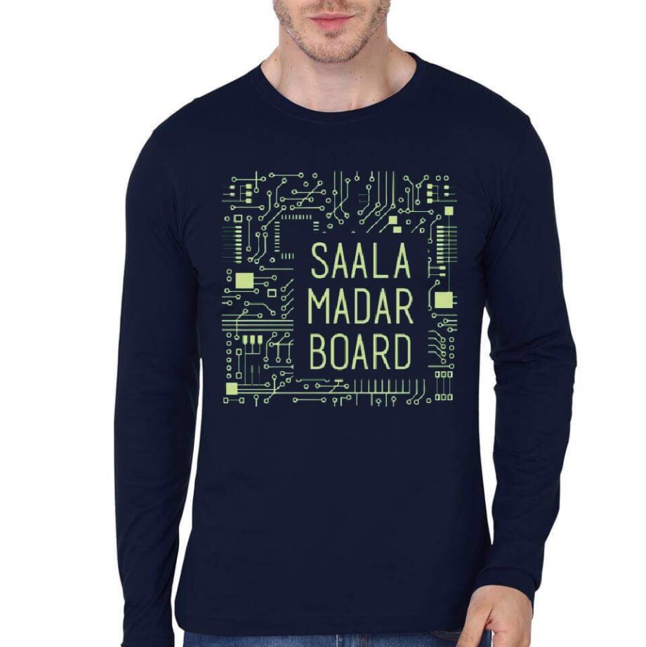 Saala Madar Board Full Sleeve T-Shirt