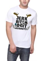 Jerk Bitch Idgit Assbutt Supernatural T-Shirt