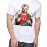 Kurt Cobain Jesus White T-Shirt