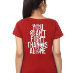 Avengers Infinity War Girl's Red T-Shirt