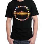 Infinity war Black T-Shirt