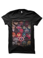Marvel Universe Black T-Shirt