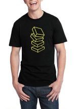 Puzzle Black T-Shirt