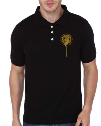 Hand Of The King Black Polo T-Shirt